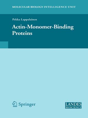 cover image of Actin-Monomer-Binding Proteins